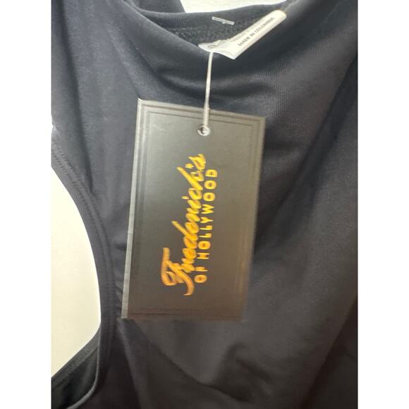 Brand New Frederick's of Hollywood Women's Size Large Black One Piece Body Suit - Picture 8 of 8